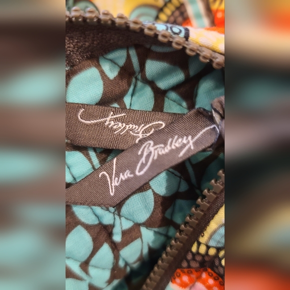 Retired Vera Bradley Flower Shower Large Duffle Gently Used Condition - Picture 4 of 5